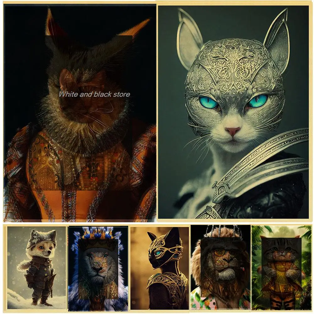 Vintage Catoon Animals Kraft Child Posters Nursery Wall Art Picture Print Cute Animal Painting Kid Baby Bedroom Décor
Vintage Catoon Animals Kraft Child Posters Nursery Wall Art Picture Print Cute Animal Painting Kid Baby Bedroom Décor