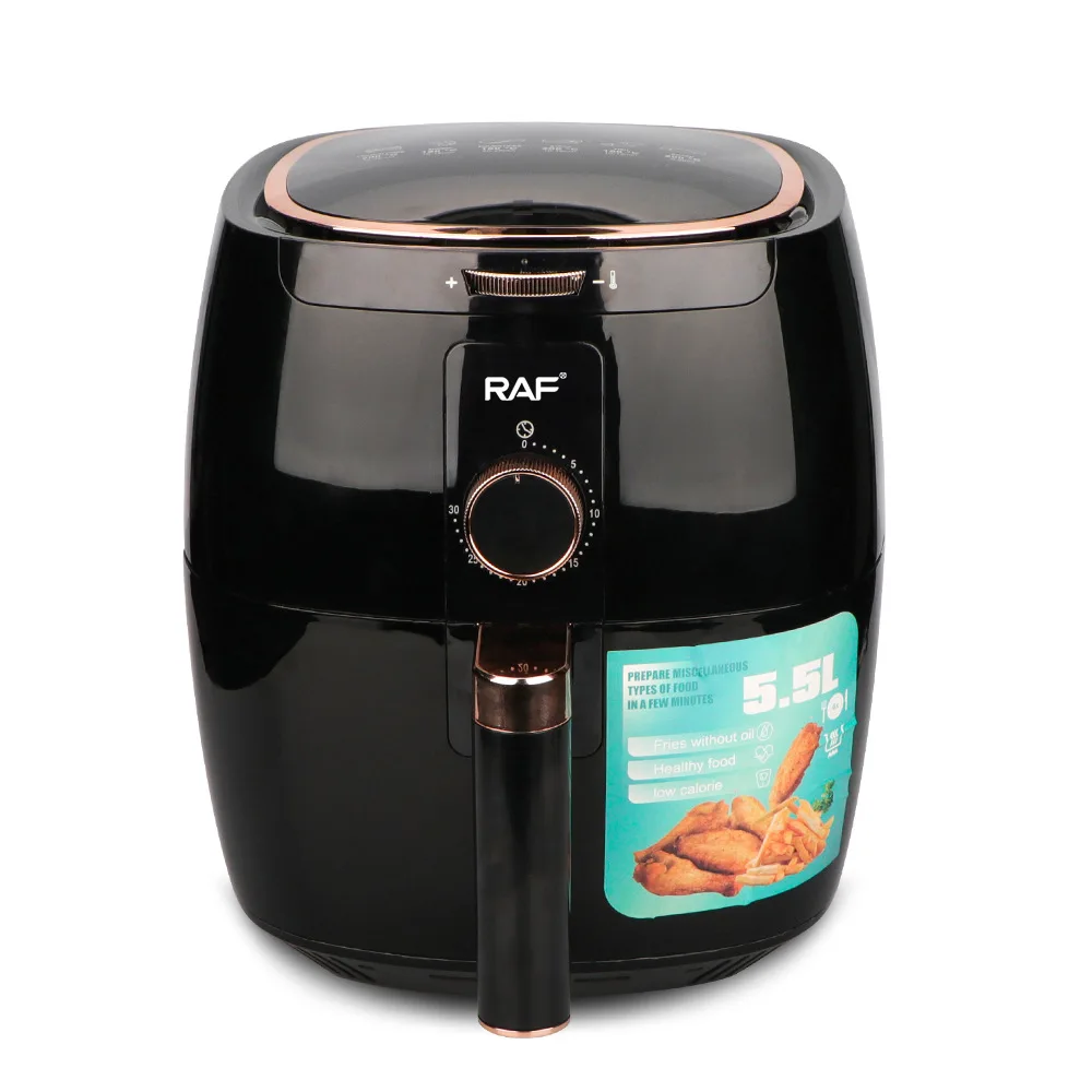 5.5L/4.8Qt Air Fryer Oven Combo, Smart Cooking Programs, Nonstick and Dishwasher-Safe Basket, App with Over 100 Recipes, Black
5.5L/4.8Qt Air Fryer Oven Combo, Smart Cooking Programs, Nonstick and Dishwasher-Safe Basket, App with Over 100 Recipes, Black