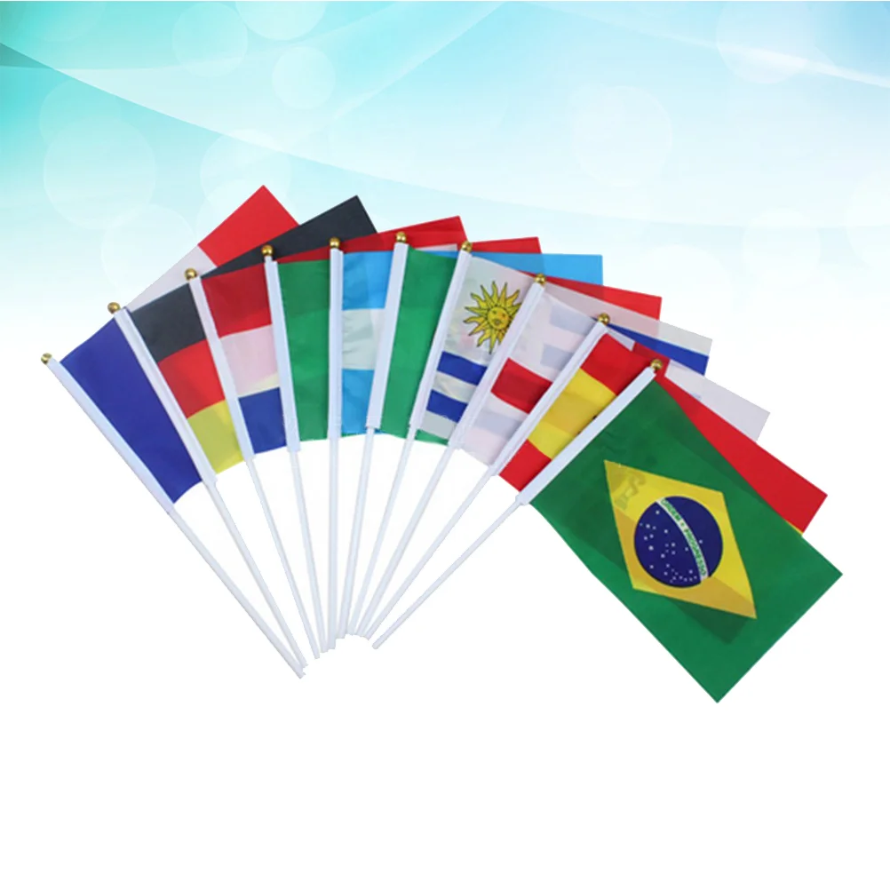 Flags Flag Stick World Hand Country Heldmini National Small Cup Football European International Buntingsticks Toothpick
Flags Flag Stick World Hand Country Heldmini National Small Cup Football European International Buntingsticks Toothpick