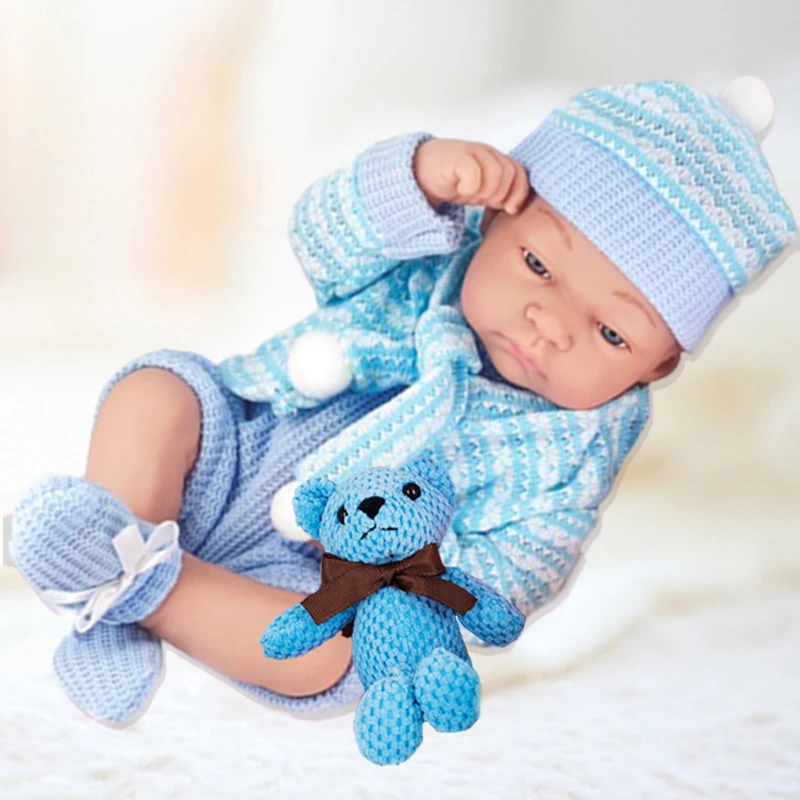 17Inch Reborn Dolls Soft Vinyl Rabbit Clothes Realistic Lifelike 43Cm Bebe Newborn Babies Toys For Toddler Girls Christmas Gift
17Inch Reborn Dolls Soft Vinyl Rabbit Clothes Realistic Lifelike 43Cm Bebe Newborn Babies Toys For Toddler Girls Christmas Gift