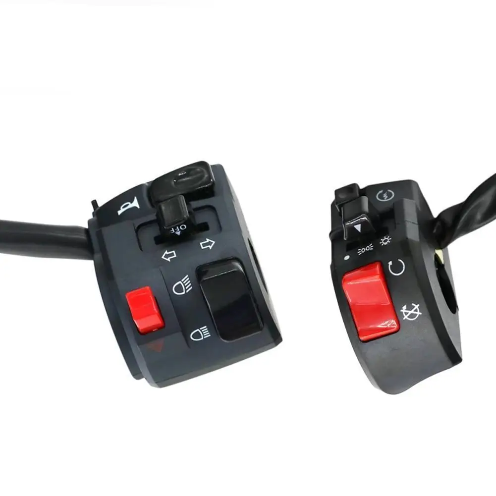 Motorcycle Switches Fog Light Switch Motorbike Horn Button Turn Signal Electric Fog Lamp Light Start Handlebar Controller Switch
Motorcycle Switches Fog Light Switch Motorbike Horn Button Turn Signal Electric Fog Lamp Light Start Handlebar Controller Switch
