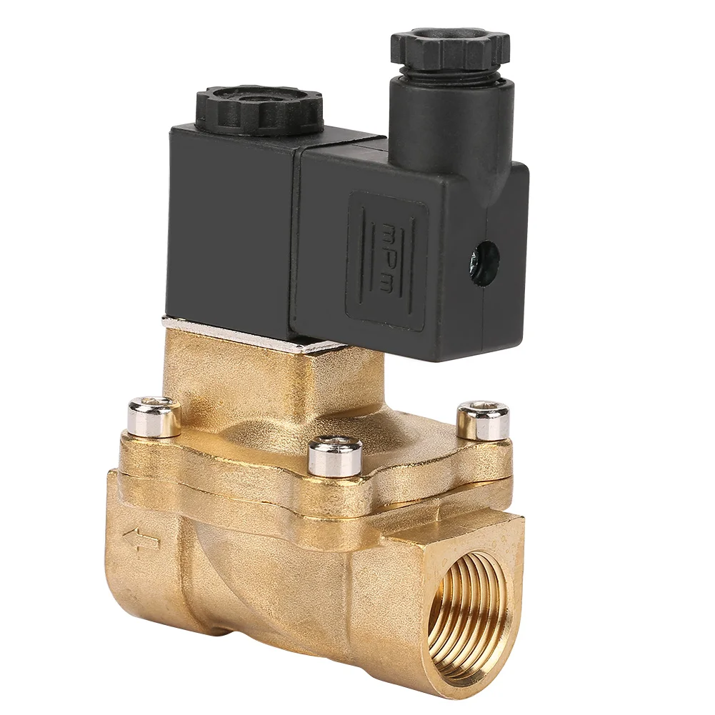 G1/2 Two-port Two-position Pilot Operated Solenoid Valve for Air Oil Water (AC220V) Solenoid Solenoid Solenoid Solenoid
G1/2 Two-port Two-position Pilot Operated Solenoid Valve for Air Oil Water (AC220V) Solenoid Solenoid Solenoid Solenoid
