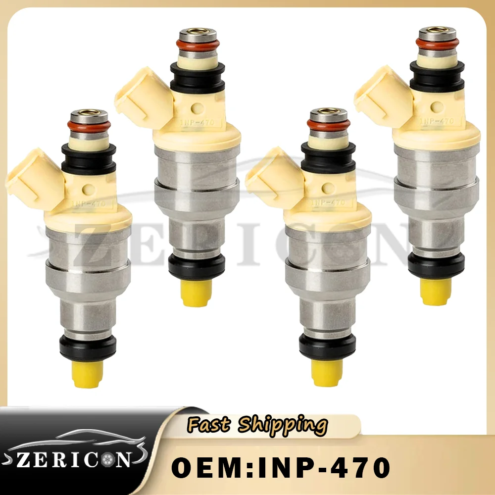 

4PCS Brand New INP-470 INP470 Fuel Injector Nozzle For Suzuki Sidekick X-90 96-98 1.6L 195500-2400 15710-57B00 96068643