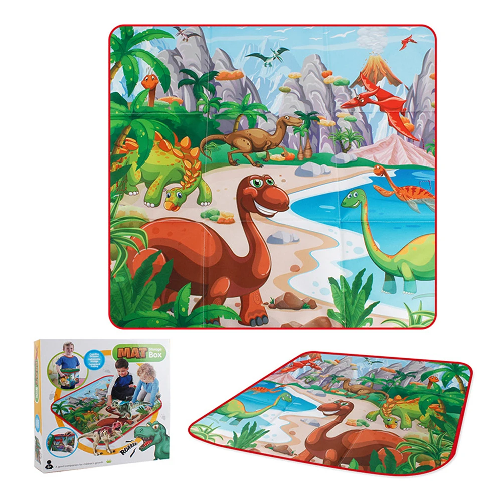 Baby Delicate Design Crawling Blanket Practical Games Floor Mat Personality Dinosaur Carpet Rugs Toys Storage Box
Baby Delicate Design Crawling Blanket Practical Games Floor Mat Personality Dinosaur Carpet Rugs Toys Storage Box