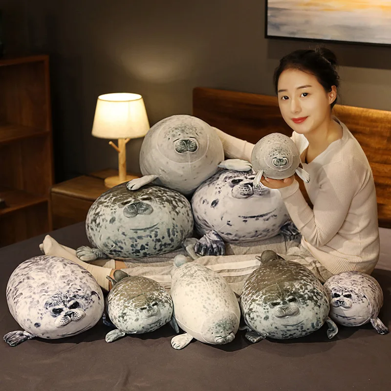 Simulation Seal Plush Toy Pillow Popular Soft Stuffed Marine Life Seal Soft Doll Sponge Seal Doll Aquarium Plush Toy Kids Gifts
Simulation Seal Plush Toy Pillow Popular Soft Stuffed Marine Life Seal Soft Doll Sponge Seal Doll Aquarium Plush Toy Kids Gifts