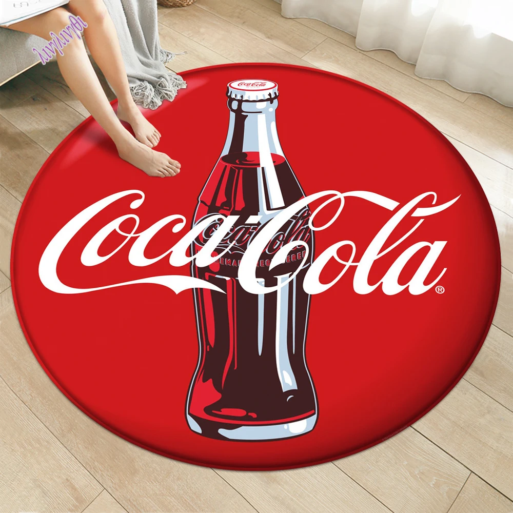 Classic Red Cola Picture For Kids Room Rugs Floor Round Soft Anti-slip Carpet Chair Area Children Pet Mat Alfombra infantil
Classic Red Cola Picture For Kids Room Rugs Floor Round Soft Anti-slip Carpet Chair Area Children Pet Mat Alfombra infantil