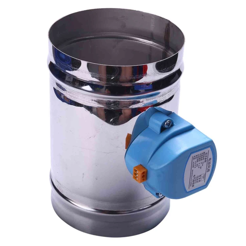 JEYL 125mm stainless steel air damper valve HVAC electric air duct motorized damper for 5 inch ventilation pipe valve 220V
JEYL 125mm stainless steel air damper valve HVAC electric air duct motorized damper for 5 inch ventilation pipe valve 220V