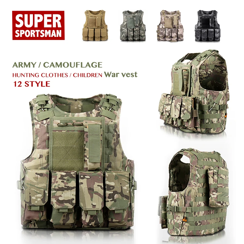 Children Hunting Camouflage Tactical Kids Airsoft Gear Vests Men Military Equipment Boys Girl Sniper Army Uniform Sports Clothes
Children Hunting Camouflage Tactical Kids Airsoft Gear Vests Men Military Equipment Boys Girl Sniper Army Uniform Sports Clothes