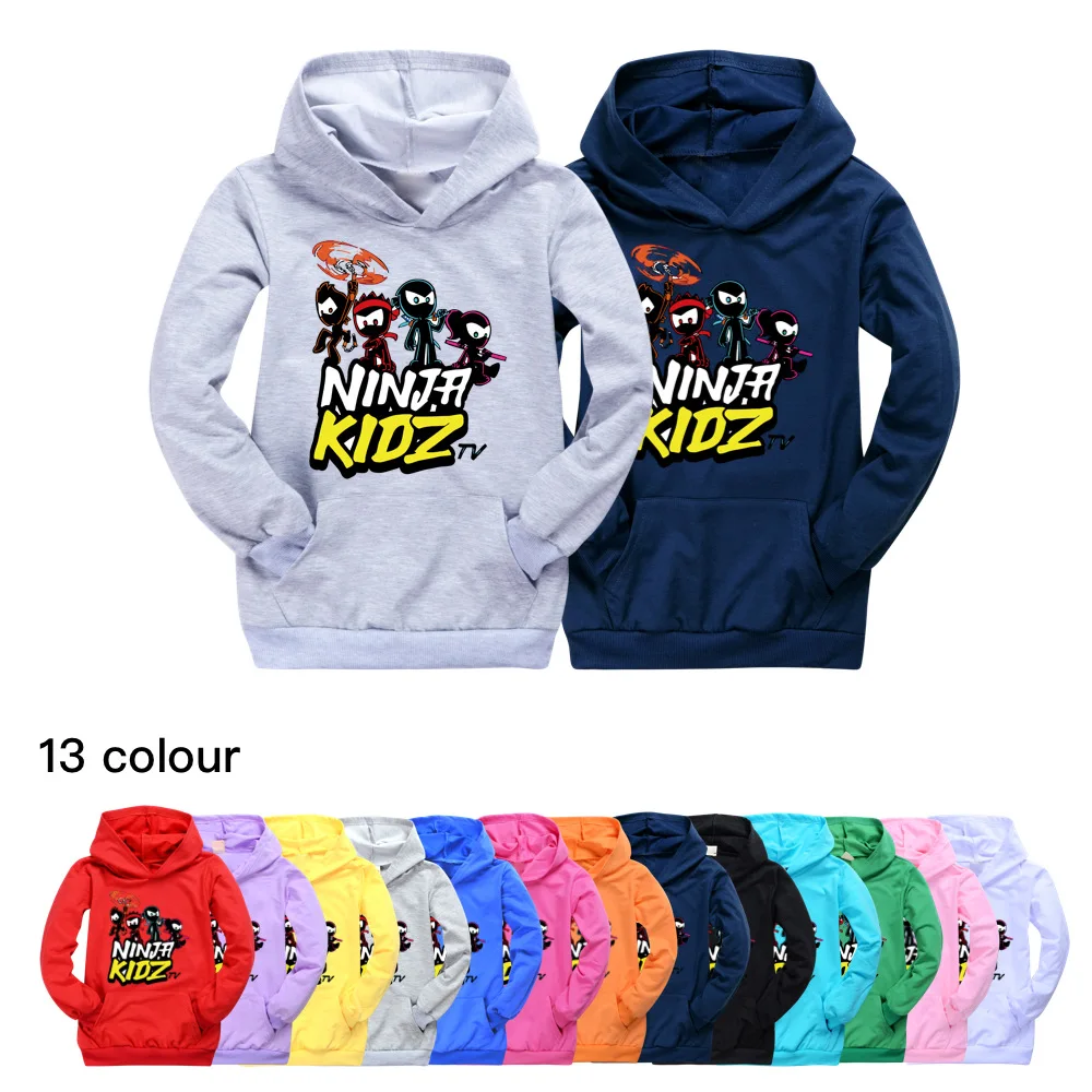 Детская хлопковая толстовка Ninja Kidz, детская одежда 100-170 см, Детская толстовка, Повседневная Толстовка для подростков, одежда для мальчиков и ...
Детская хлопковая толстовка Ninja Kidz, детская одежда 100-170 см, Детская толстовка, Повседневная Толстовка для подростков, одежда для мальчиков и ...