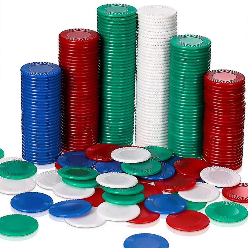 800 Pieces Plastic Poker Chips Game Chips 4 Colors Counter Card For Game Playing Counting Bingo Game Chips Card, 3
800 Pieces Plastic Poker Chips Game Chips 4 Colors Counter Card For Game Playing Counting Bingo Game Chips Card, 3