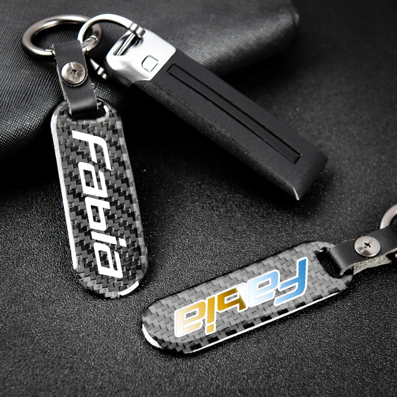 For SKODA FABIA 2016-2018 Car Accessories custom color nameplate metal keychain carbon fiber For SKODA FABIA
For SKODA FABIA 2016-2018 Car Accessories custom color nameplate metal keychain carbon fiber For SKODA FABIA