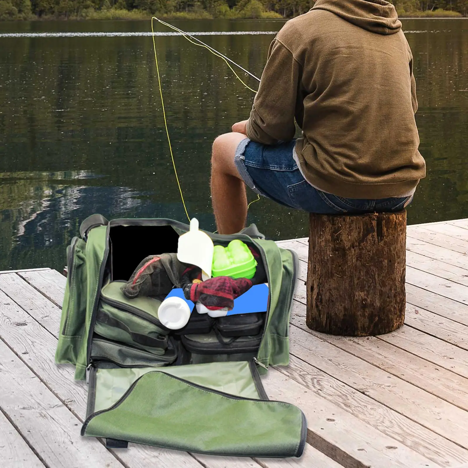 Multi Storage Accessoris Waist Heavy Duty Equipment Pack Shoulder Bag for Fishing Saltwater Cycling
Multi Storage Accessoris Waist Heavy Duty Equipment Pack Shoulder Bag for Fishing Saltwater Cycling