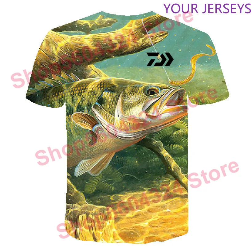 DAIWA T Shirt Summer Man Short Sleeve Fishing Clothing Outdoor Sport Breathable Clothes Men Beach Printed T-shirt Top DAIWA
DAIWA T Shirt Summer Man Short Sleeve Fishing Clothing Outdoor Sport Breathable Clothes Men Beach Printed T-shirt Top DAIWA