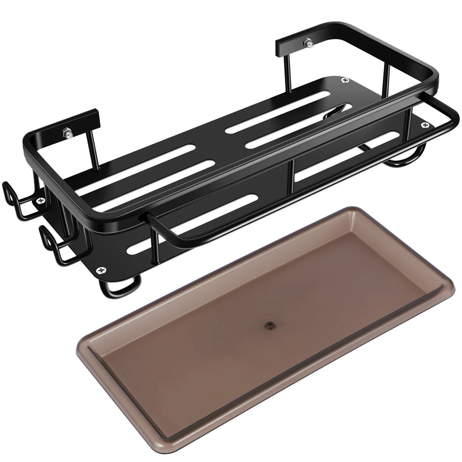 Kitchen Sink Caddy Organizer with Towel Holder and Hook Sink Caddy Sponge Holder with Drain Tray Hanging Sink Caddy Organizer
Kitchen Sink Caddy Organizer with Towel Holder and Hook Sink Caddy Sponge Holder with Drain Tray Hanging Sink Caddy Organizer