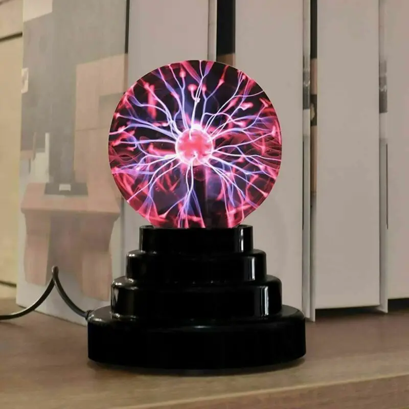 New 8 inch Plasma Magic Ball Lamp Touch Electrostatic Sphere Plasma Bulb Light Novelty moon Table Lamp Lighting Decor Home 
New 8 inch Plasma Magic Ball Lamp Touch Electrostatic Sphere Plasma Bulb Light Novelty moon Table Lamp Lighting Decor Home