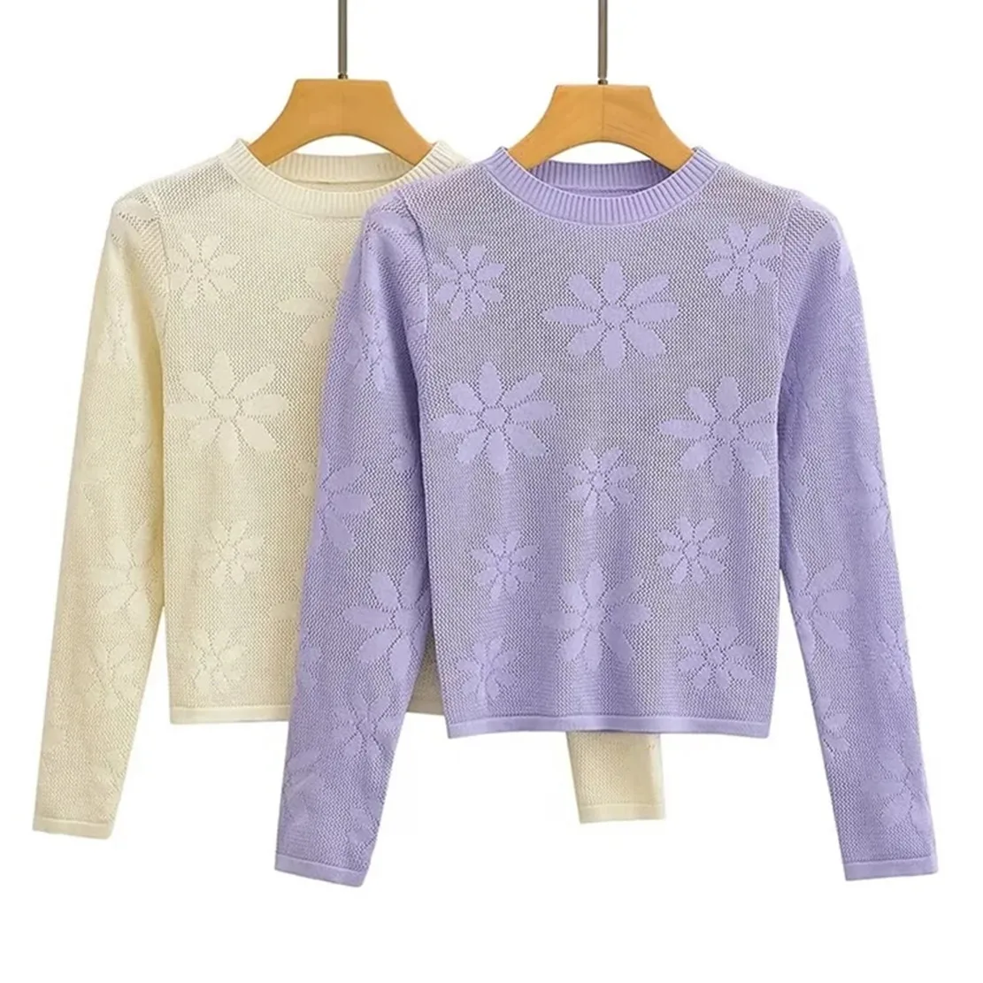 Jenny&Dave 2022 Ins Blogger High Street Flower Embroidery Knitwear O-neck Long Sleeve Tshirts Women
Jenny&Dave 2022 Ins Blogger High Street Flower Embroidery Knitwear O-neck Long Sleeve Tshirts Women