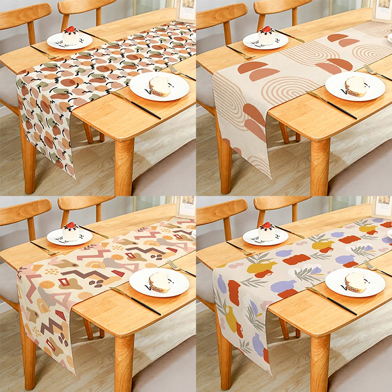 Morandi Style Pear Arch Leaves Vase Pattern Linen Table Runner Cloth Cover Anti-Slip Stain For Dinner Celebrate Party Decor
Morandi Style Pear Arch Leaves Vase Pattern Linen Table Runner Cloth Cover Anti-Slip Stain For Dinner Celebrate Party Decor