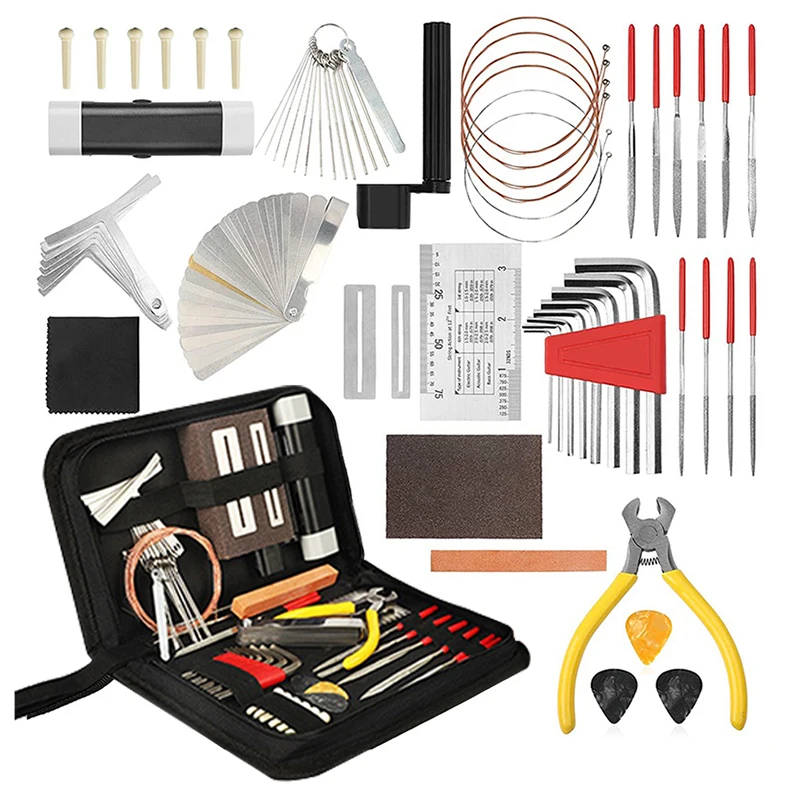 Guitar Repairing Maintenance Tool Kit Guitar Setup Tool Kit For Acoustic Guitar 
Guitar Repairing Maintenance Tool Kit Guitar Setup Tool Kit For Acoustic Guitar