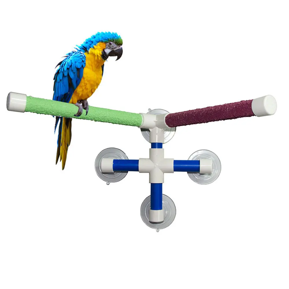 Suction Cups Pet Birds Parrots Bath Shower Standing Platform Bar Dual Stick Paw Grinding Stand Station Interesting Perches Toy
Suction Cups Pet Birds Parrots Bath Shower Standing Platform Bar Dual Stick Paw Grinding Stand Station Interesting Perches Toy