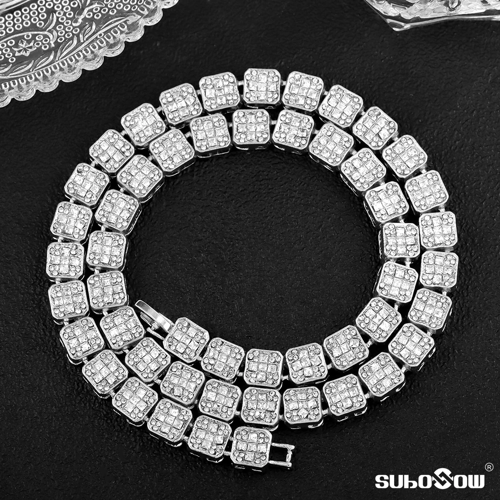 Men Women Clustered Square Tennis Chain Necklace Hip Hop Crystal Gold Color Metal Link Choker Necklace 2022 Fashion Rock Jewelry
Men Women Clustered Square Tennis Chain Necklace Hip Hop Crystal Gold Color Metal Link Choker Necklace 2022 Fashion Rock Jewelry