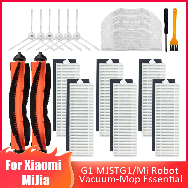 Аксессуары для робота-пылесоса Xiaomi MiJia G1 MJSTG1 Mi, боковая щетка, круглая, НЕРА-фильтр, насадка на швабру
Аксессуары для робота-пылесоса Xiaomi MiJia G1 MJSTG1 Mi, боковая щетка, круглая, НЕРА-фильтр, насадка на швабру