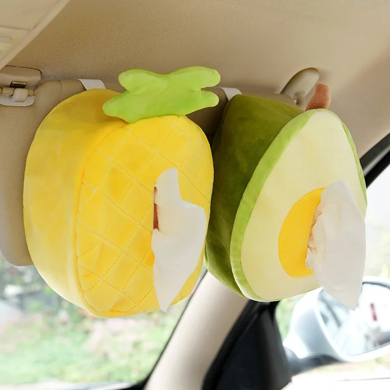 Car Tissue Box Creative Cartoon Fruit Portable Armrest Pumping Paper Box Household Car Paper Box Kitchen Items Container
Car Tissue Box Creative Cartoon Fruit Portable Armrest Pumping Paper Box Household Car Paper Box Kitchen Items Container