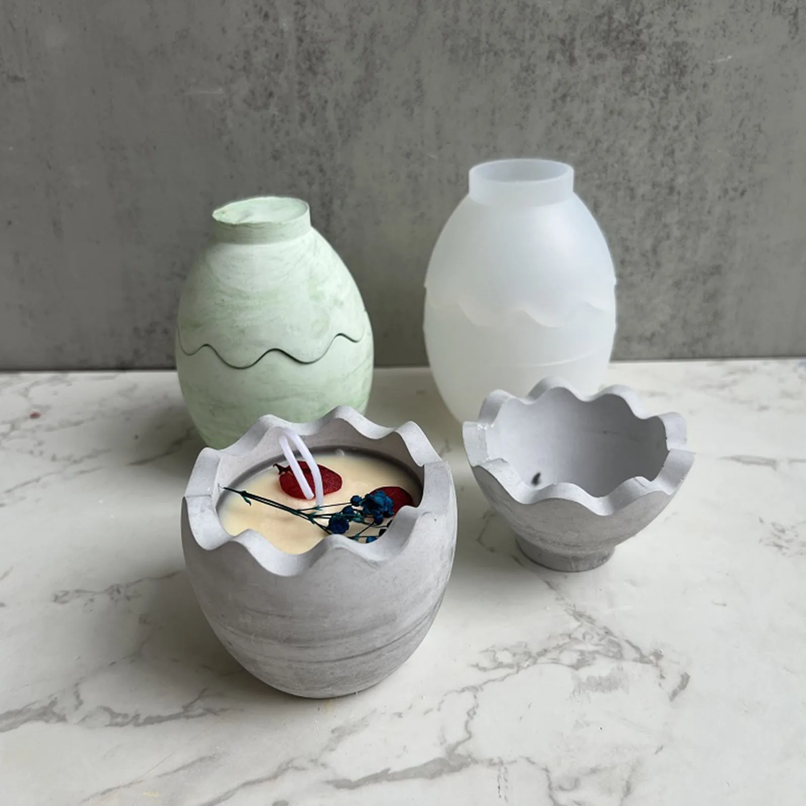 Egg Storage Box Silicone Mold Egg Candle Cup Gypsum Silicone Mold With Lid DIY Jewelry Storage Box Egg Decorative Ornament Mold
Egg Storage Box Silicone Mold Egg Candle Cup Gypsum Silicone Mold With Lid DIY Jewelry Storage Box Egg Decorative Ornament Mold