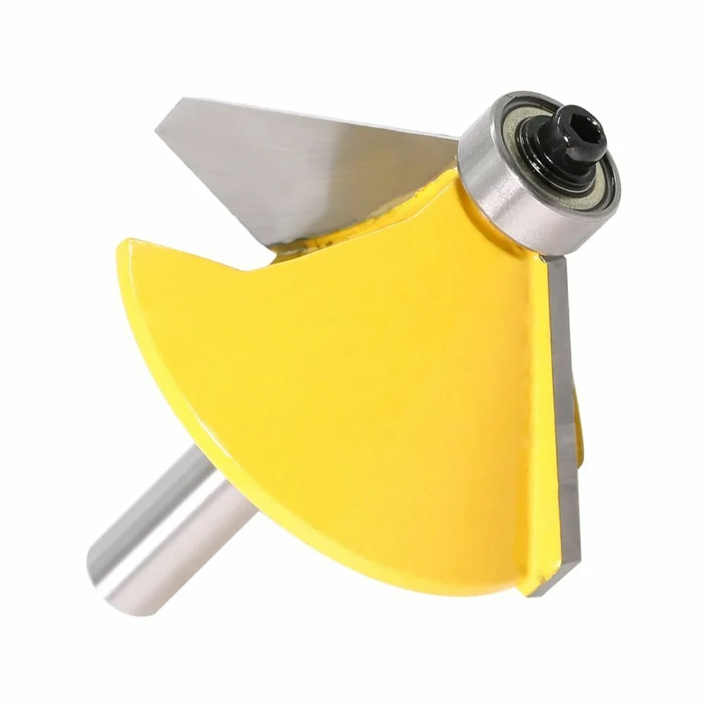 End Mill Edging Router Bits Cutting Tools 45 Degree 8mm Shank Carbide Tipped Chamfer & Bevel Hand Tool Universal
End Mill Edging Router Bits Cutting Tools 45 Degree 8mm Shank Carbide Tipped Chamfer & Bevel Hand Tool Universal