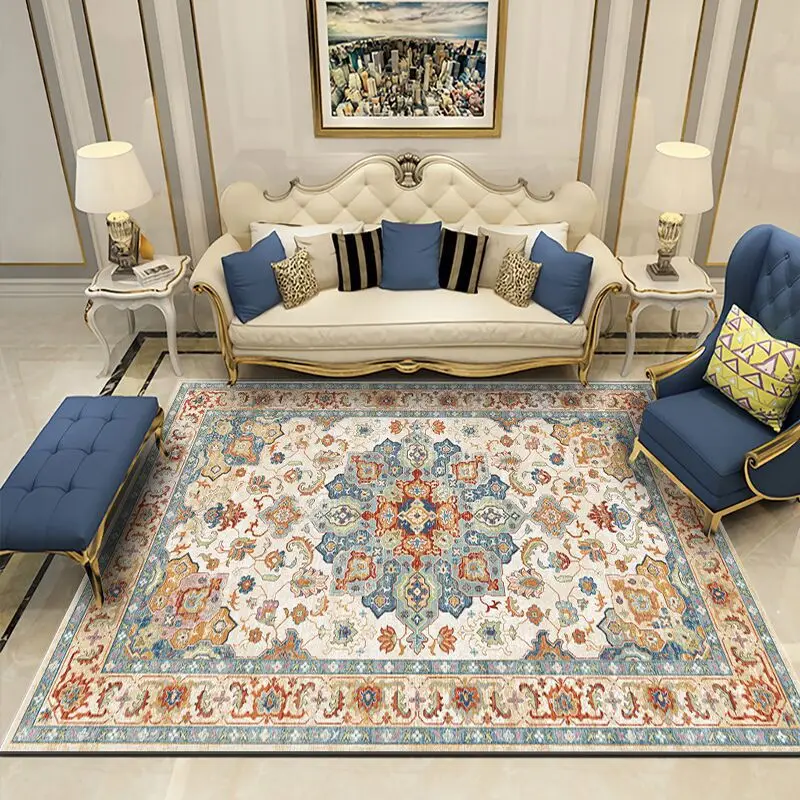 Bohemian Ethnic Style Carpet Turkey Retro Office Study Decoration Rug Bedroom Home Light Luxury Living Room Non-Slip Floor Mat
Bohemian Ethnic Style Carpet Turkey Retro Office Study Decoration Rug Bedroom Home Light Luxury Living Room Non-Slip Floor Mat