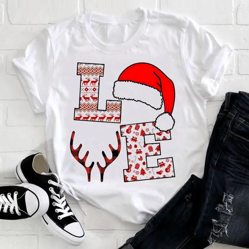 Women Merry Christmas 90s Style Holiday New Year T Tee Pretty Nice Sweet Print Tshirt Regular Top Cartoon Graphic T-shirt
Women Merry Christmas 90s Style Holiday New Year T Tee Pretty Nice Sweet Print Tshirt Regular Top Cartoon Graphic T-shirt