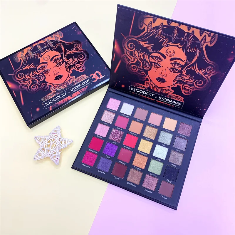 Eyeshadow Palette 30 Colors Girly Party Eyeshadow Pearly Matte Shimmering Waterproof Long Lasting Easy Makeup Glitter Cosmetic
Eyeshadow Palette 30 Colors Girly Party Eyeshadow Pearly Matte Shimmering Waterproof Long Lasting Easy Makeup Glitter Cosmetic