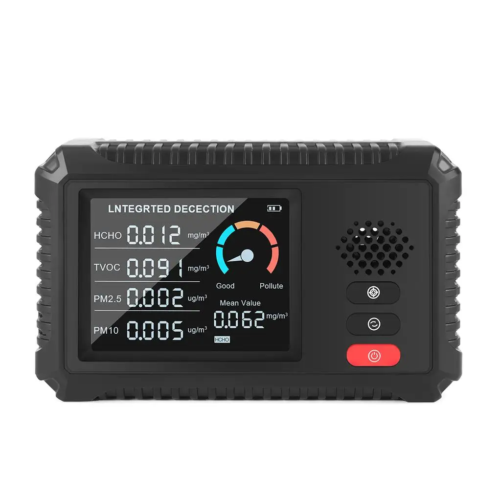 Air Quality Detector Multifunctional Lightweight Digital Sensor Home Office Multi-purpose Meter Testing Tool Adults Use
Air Quality Detector Multifunctional Lightweight Digital Sensor Home Office Multi-purpose Meter Testing Tool Adults Use
