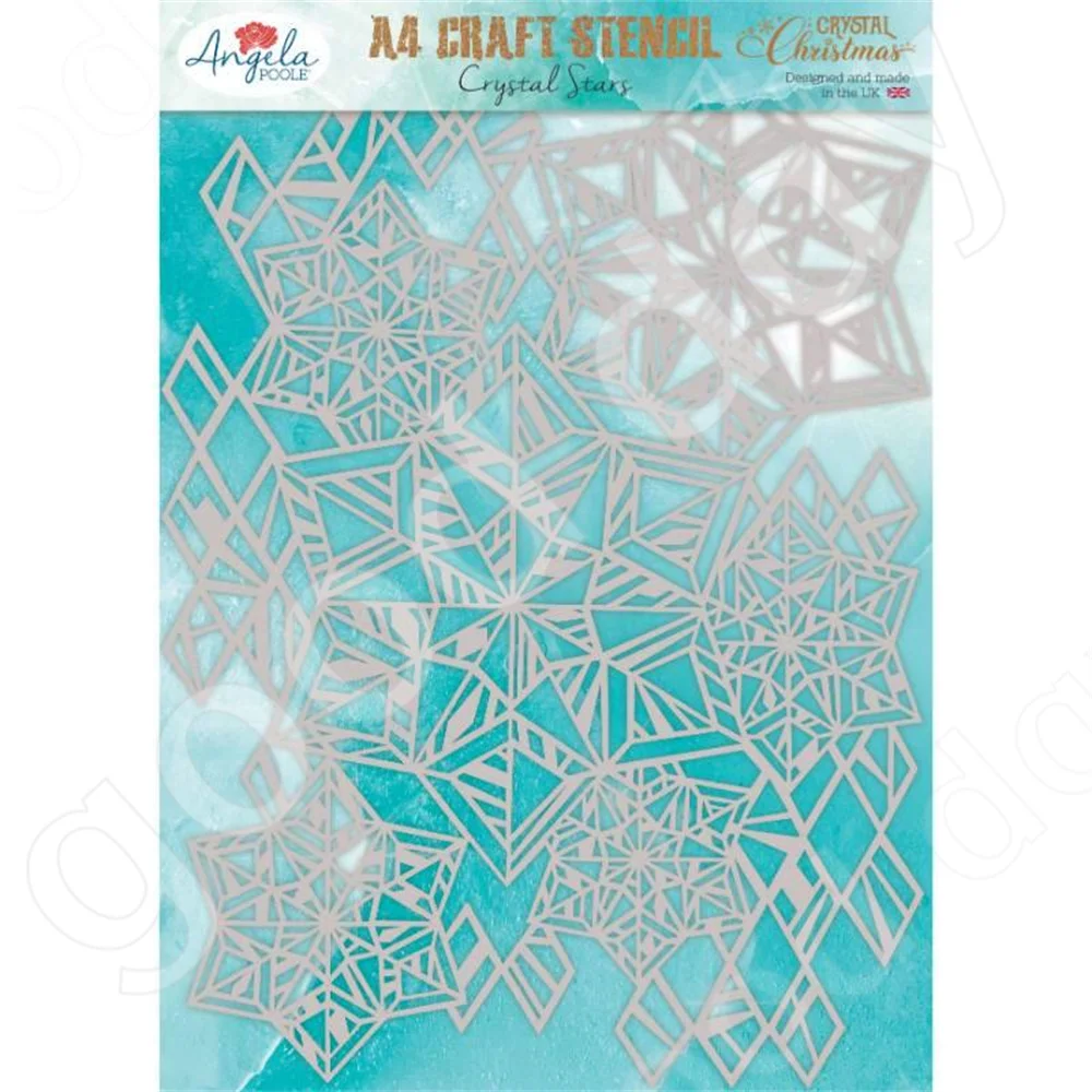 New Crystal Stars Layered Production Stencil Scrapbook Diary Decoration Embossing Template Diy Greeting Card Handmade Hot Sale
New Crystal Stars Layered Production Stencil Scrapbook Diary Decoration Embossing Template Diy Greeting Card Handmade Hot Sale