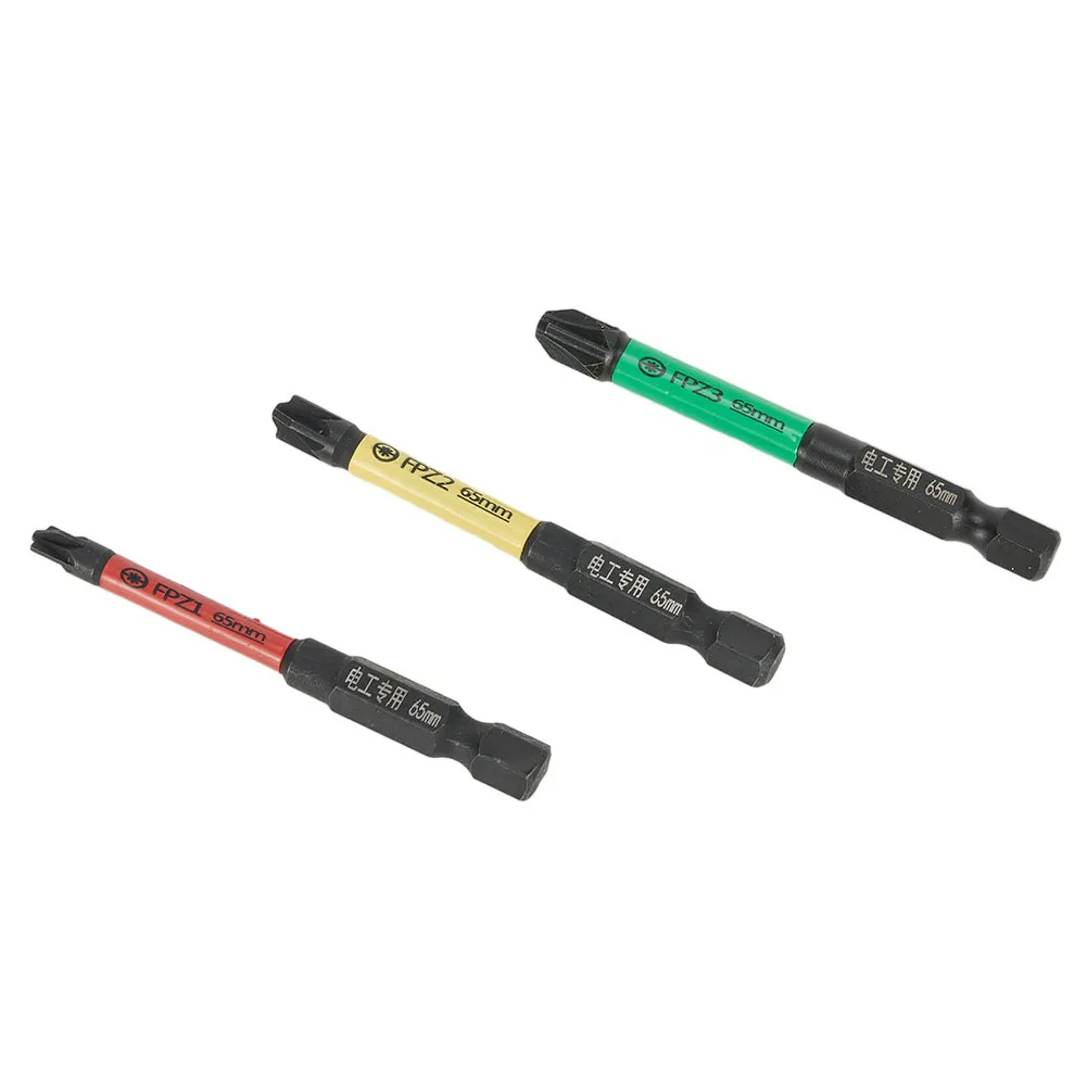 3pcs 65mm Magnetic Special Slotted Cross Screwdriver Bit For Electrician FPZ1+FPZ2+FPZ3 For Socket Switch Breakers Hand Tool
3pcs 65mm Magnetic Special Slotted Cross Screwdriver Bit For Electrician FPZ1+FPZ2+FPZ3 For Socket Switch Breakers Hand Tool