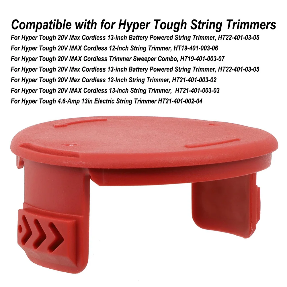 Line Cap Cover Spool Cap Cover 2pcs 33*75mm For Hyper Tough Garden Tools HT19-401-003-06 Lawn Mower Accessories
Line Cap Cover Spool Cap Cover 2pcs 33*75mm For Hyper Tough Garden Tools HT19-401-003-06 Lawn Mower Accessories