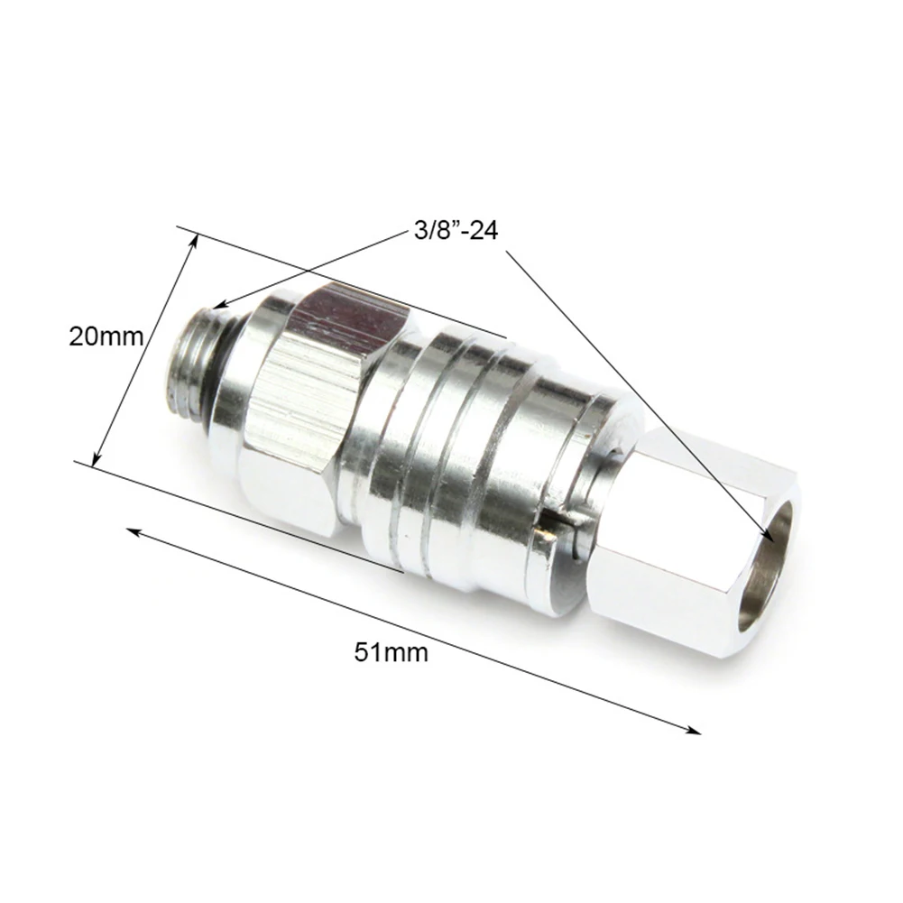 Universal Quick Disconnection Adaptor Part 3/8\\\" 51*20mm Replacement Scuba Diving BCD Regulator Silver Accessories
Universal Quick Disconnection Adaptor Part 3/8\\\" 51*20mm Replacement Scuba Diving BCD Regulator Silver Accessories