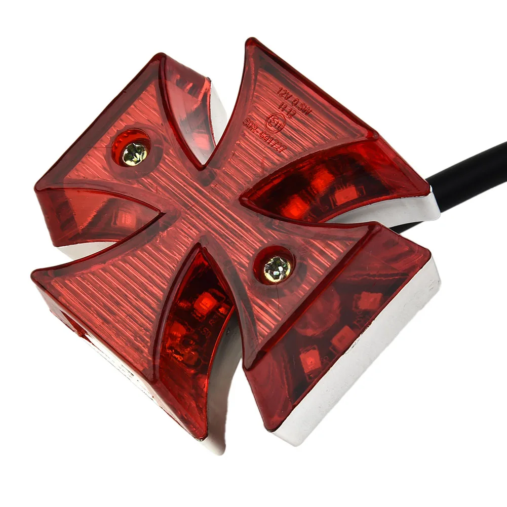 Car Cross LED Rear License Plate Tail Light Red DC12V 2*2 Inch Fits Motorcycle Choppers Dirt Bike Maltese Auto Lightings& Lamps
Car Cross LED Rear License Plate Tail Light Red DC12V 2*2 Inch Fits Motorcycle Choppers Dirt Bike Maltese Auto Lightings& Lamps