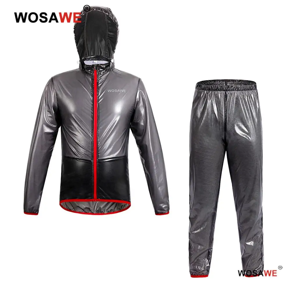 Rainproof TPU Ultralight Motorcycle Raincoat Suit Men Outdoor Waterproof Rainwear Rain Coat Cycling Fishing Climbing Jacket Set
Rainproof TPU Ultralight Motorcycle Raincoat Suit Men Outdoor Waterproof Rainwear Rain Coat Cycling Fishing Climbing Jacket Set