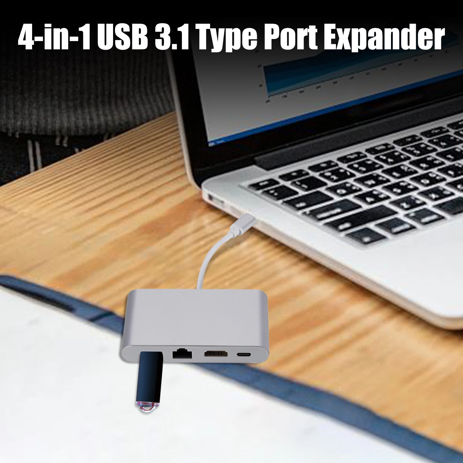 USB-концентратор 4 в 1 для HDM I-совместимого зарядного устройства PD RJ45, док-станция с адаптером USB 3,0, разветвитель типа C для проекторов, аксессуа...
USB-концентратор 4 в 1 для HDM I-совместимого зарядного устройства PD RJ45, док-станция с адаптером USB 3,0, разветвитель типа C для проекторов, аксессуа...