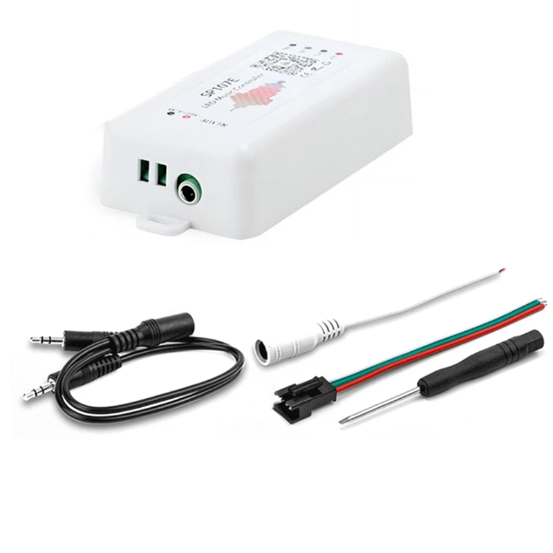 SP107E DC5-24V светодиодный музыкальный контроллер с беспроводным Bluetooth-совместимым
