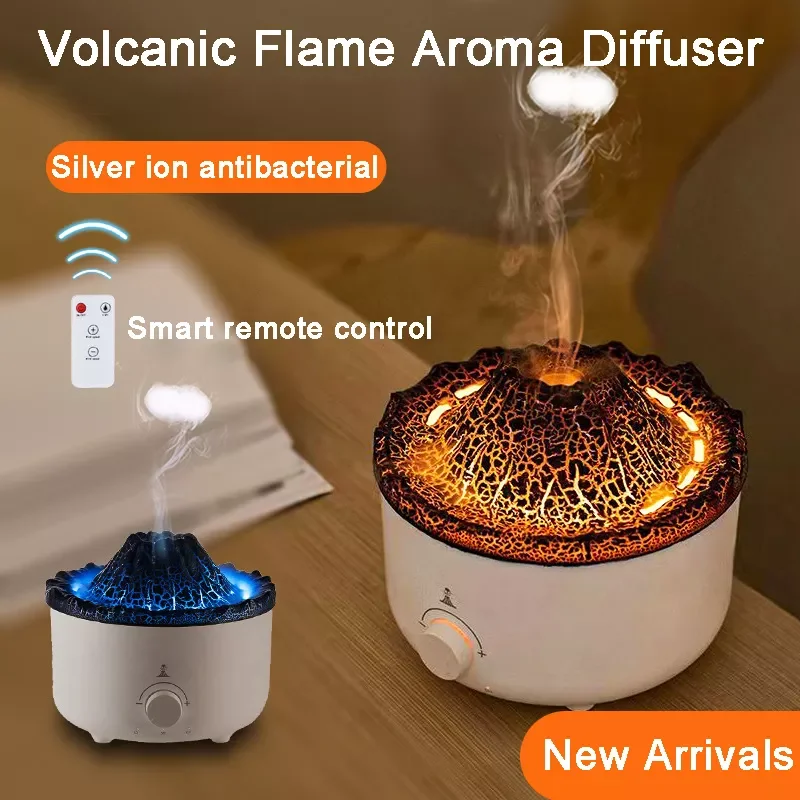 NEW2023 New 3D Volcanic Flame Aroma Diffuser Air Humidifier Essential Oils Room Home Fragrance Diffusers Mist Maker Fire Humidif
NEW2023 New 3D Volcanic Flame Aroma Diffuser Air Humidifier Essential Oils Room Home Fragrance Diffusers Mist Maker Fire Humidif