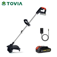 Battery Trimmer Garden Tools Electric Lawn Mower 21V Cordless Grass Trimmer Adjustable Cutter Compatible Makita 18V Battery