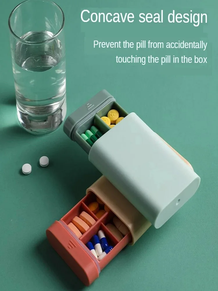 Portable Pill Box 7 Days Foldable Travel Medicine Holder Weekly Pill Box Storage Case Container Dispenser Medical Kit Organizer
Portable Pill Box 7 Days Foldable Travel Medicine Holder Weekly Pill Box Storage Case Container Dispenser Medical Kit Organizer