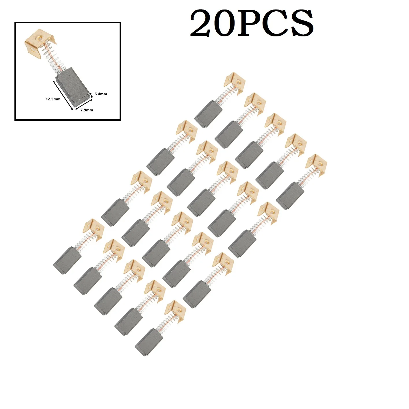 20pc Carbon Brushes 596071-00 For Angle Grinders CD105 CD110 KG915 KG725 AST6 Part For Electric Motors Angle Grinders Fittings
20pc Carbon Brushes 596071-00 For Angle Grinders CD105 CD110 KG915 KG725 AST6 Part For Electric Motors Angle Grinders Fittings
