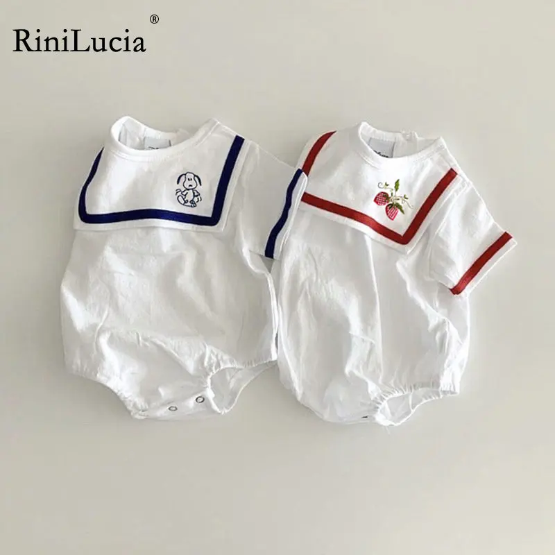 RiniLucia Korean 2023 Summer New Toddler Baby Boys Girl Romper Cotton Short Sleeve Embroidery Infant Baby Girls Boys Jumpsuit
RiniLucia Korean 2023 Summer New Toddler Baby Boys Girl Romper Cotton Short Sleeve Embroidery Infant Baby Girls Boys Jumpsuit