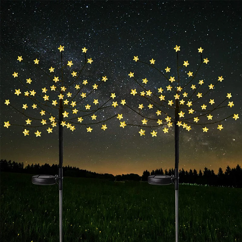 1pc Star Solar Garden Light Nightlamp Outdoor Waterproof Courtyard Pathway Landscape Decor Gypsophila Led Lawn Decoration NEW
1pc Star Solar Garden Light Nightlamp Outdoor Waterproof Courtyard Pathway Landscape Decor Gypsophila Led Lawn Decoration NEW