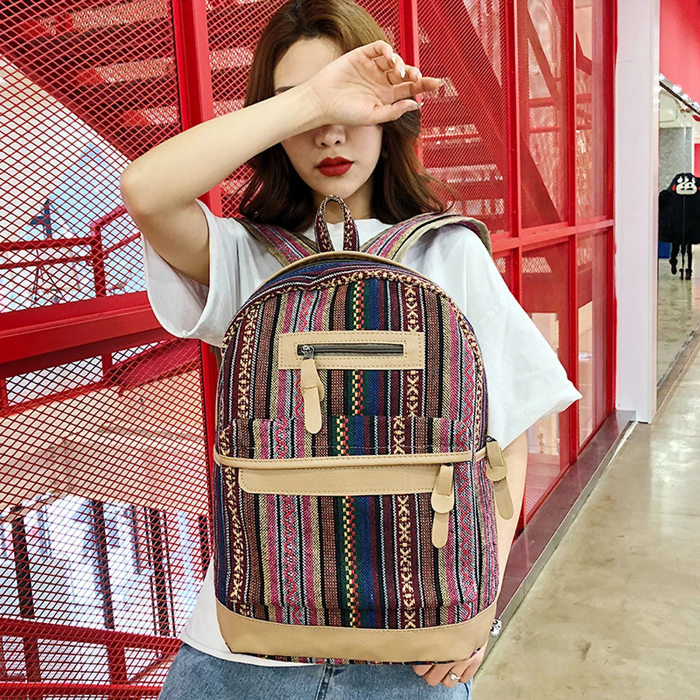 Retro Canvas Women Backpack Shoulder Bag Schoolbag Teenage Girl Travel Bagpack Vintage Bags for Student Birthday Gifts
Retro Canvas Women Backpack Shoulder Bag Schoolbag Teenage Girl Travel Bagpack Vintage Bags for Student Birthday Gifts
