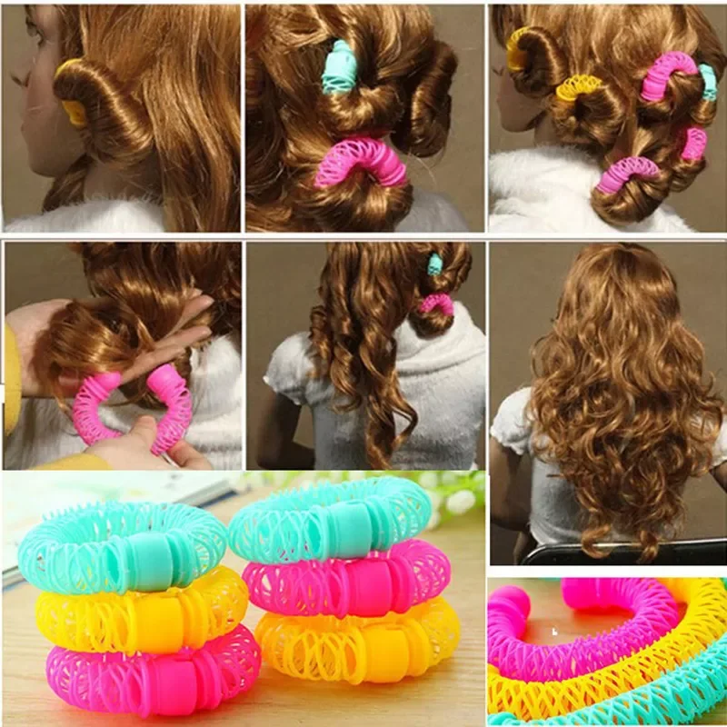 NEW2023 New Magic Hair Donuts Hair Styling Roller Hairdress Magic Bendy Curler Spiral Curls DIY Tool for Woman Hair Accessories
NEW2023 New Magic Hair Donuts Hair Styling Roller Hairdress Magic Bendy Curler Spiral Curls DIY Tool for Woman Hair Accessories