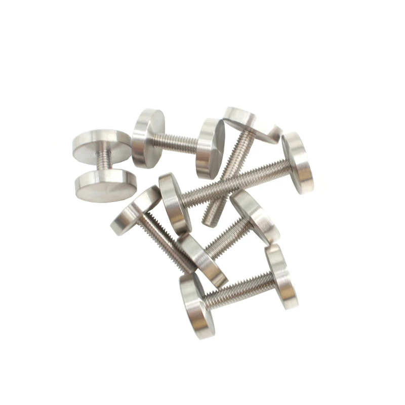 10 pieces M6 M8 diy threaded screw mirror nail Glass acrylic Decorative Nail household advertising screw fixed nail 
10 pieces M6 M8 diy threaded screw mirror nail Glass acrylic Decorative Nail household advertising screw fixed nail