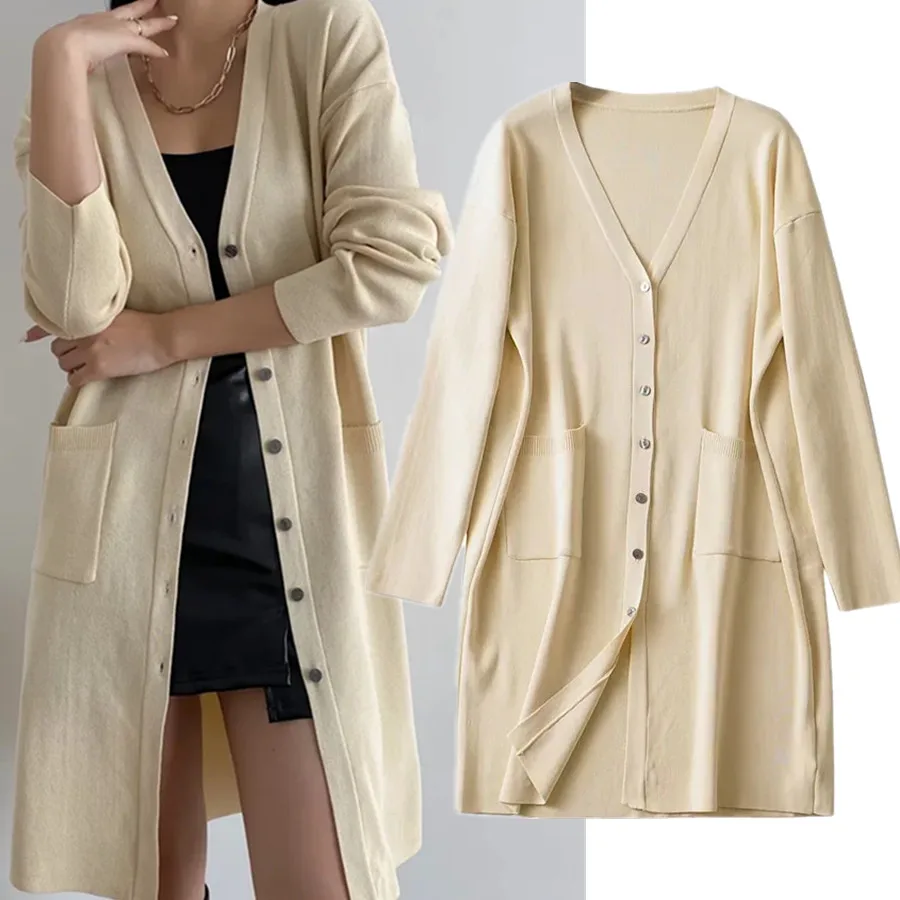 Jenny&Dave 2022 New England Style Fashion Simple Single Breasted Knitted Cardigans Women Long Jacket Spring Long Sweaters Women
Jenny&Dave 2022 New England Style Fashion Simple Single Breasted Knitted Cardigans Women Long Jacket Spring Long Sweaters Women